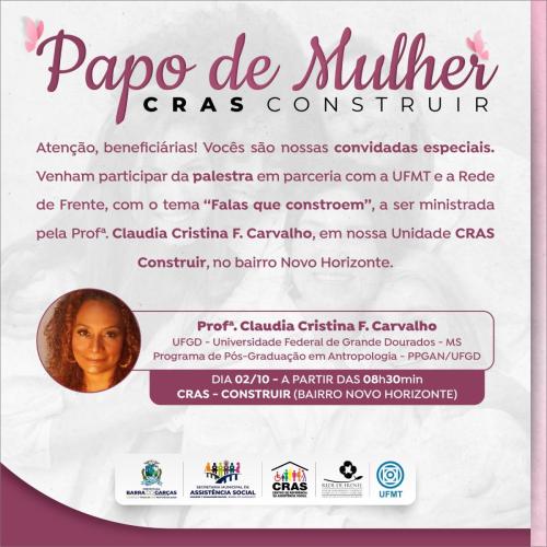 Saberes que transformam com a Profa. Dra. Claudia Cristina F Carvalho - UFGD/MS